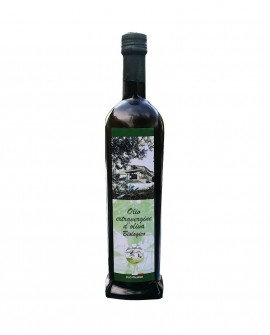 Olio extra vergine di oliva Biologico Italiano – Bottiglia da 750 ml – pacco da 6 bottiglie - Colle degli Olivi